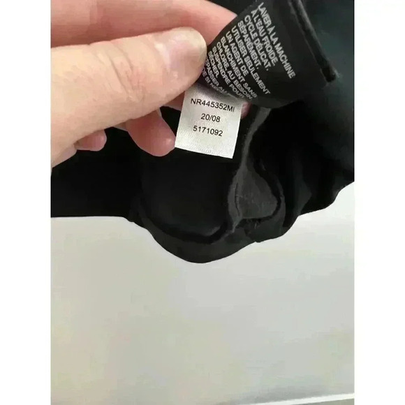 Zella Peaceful Crossover Pullover Black Size Medium - Picture 9 of 13